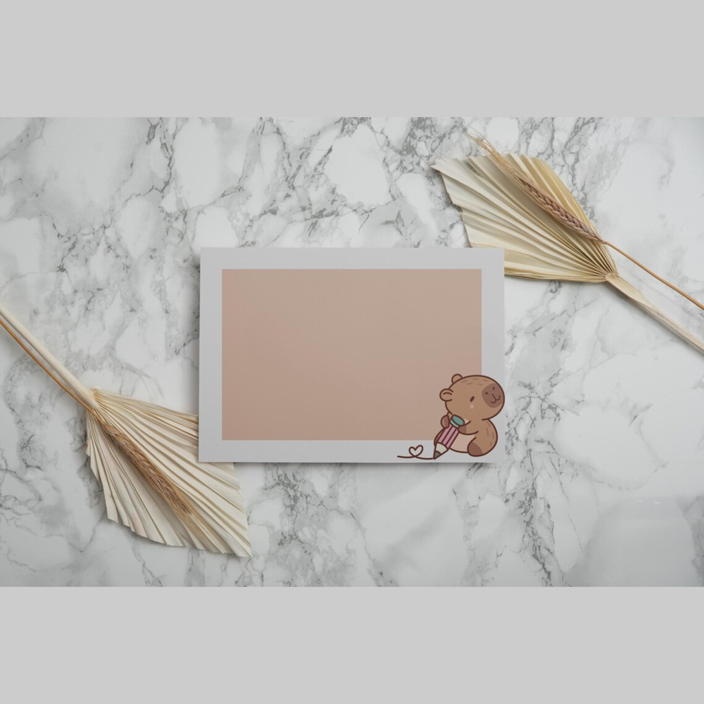 Capybara Stationery Envelopes - Set of 10