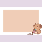 Capybara Stationery Envelopes - Set of 10