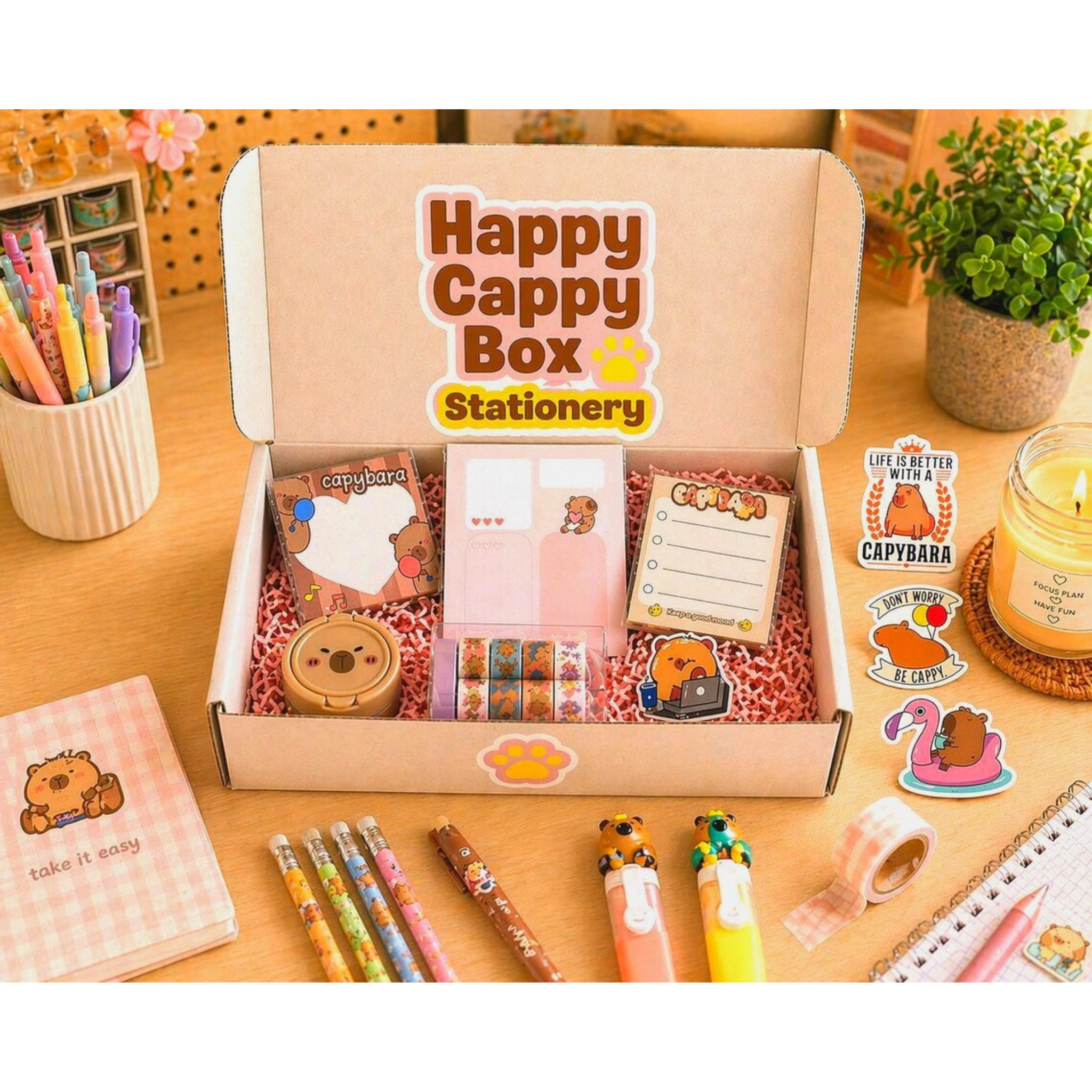 Capybara Stationery Gift Box
