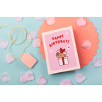 Funny Capybara Birthday Card for Animal Lovers