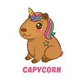 Capybara Unicorn A5 Art Print